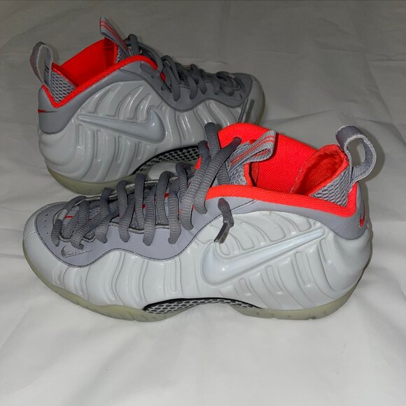 USED - Nike Foamposite One Premium Platinum size 9.5 brand new 2016 - Picture 1 of 7